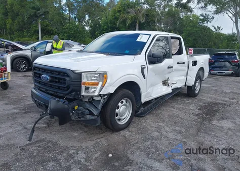 2021 Ford F-150 Xl z USA, uszkodzony, nr VIN 1FTEW1CB1MKE77537